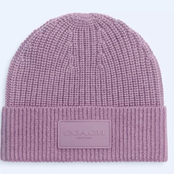 New Coach Lavender Beanie - Picture 3 of 5